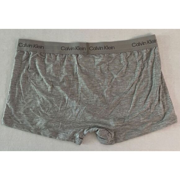 CALVIN KLEIN Ultra Soft Men’s Sz Small Modal Grey Gray Trunk Underwear - Picture 2 of 4